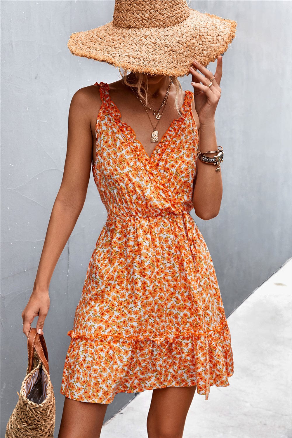 Regina Boho Mini Dress