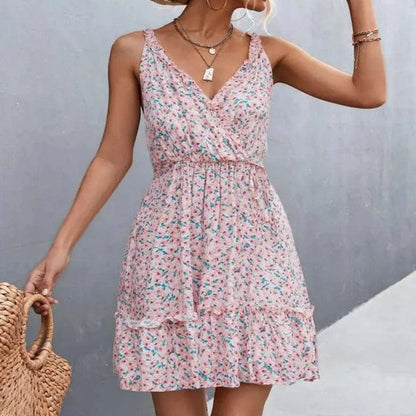 Regina Boho Mini Dress